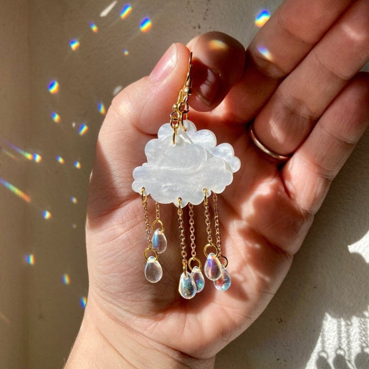 Cloud-Inspired Dangle Earrings Karnz
