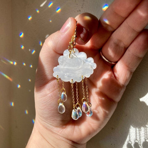 Cloud-Inspired Dangle Earrings Karnz