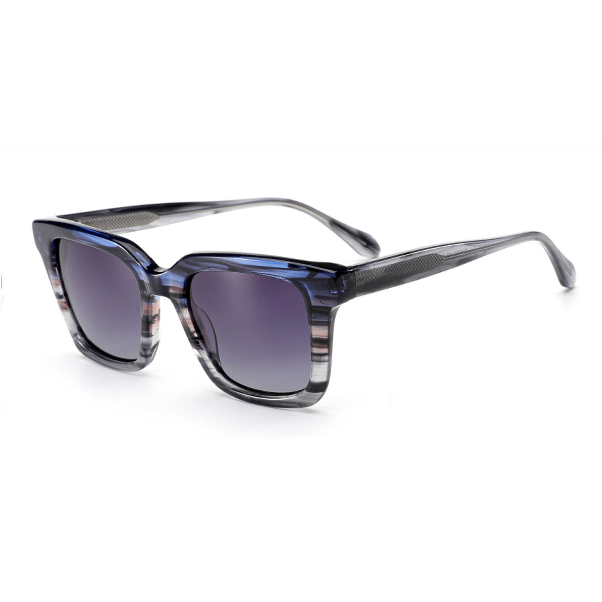 Damen modische Sonnenbrille im einzigartigen kubistischen Design Karnz