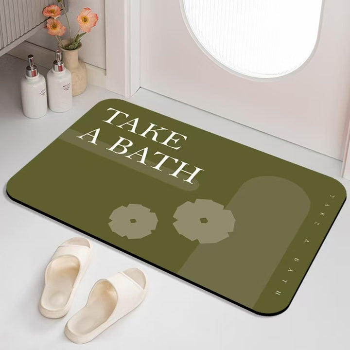 Komfortable weiche Badezimmermatte