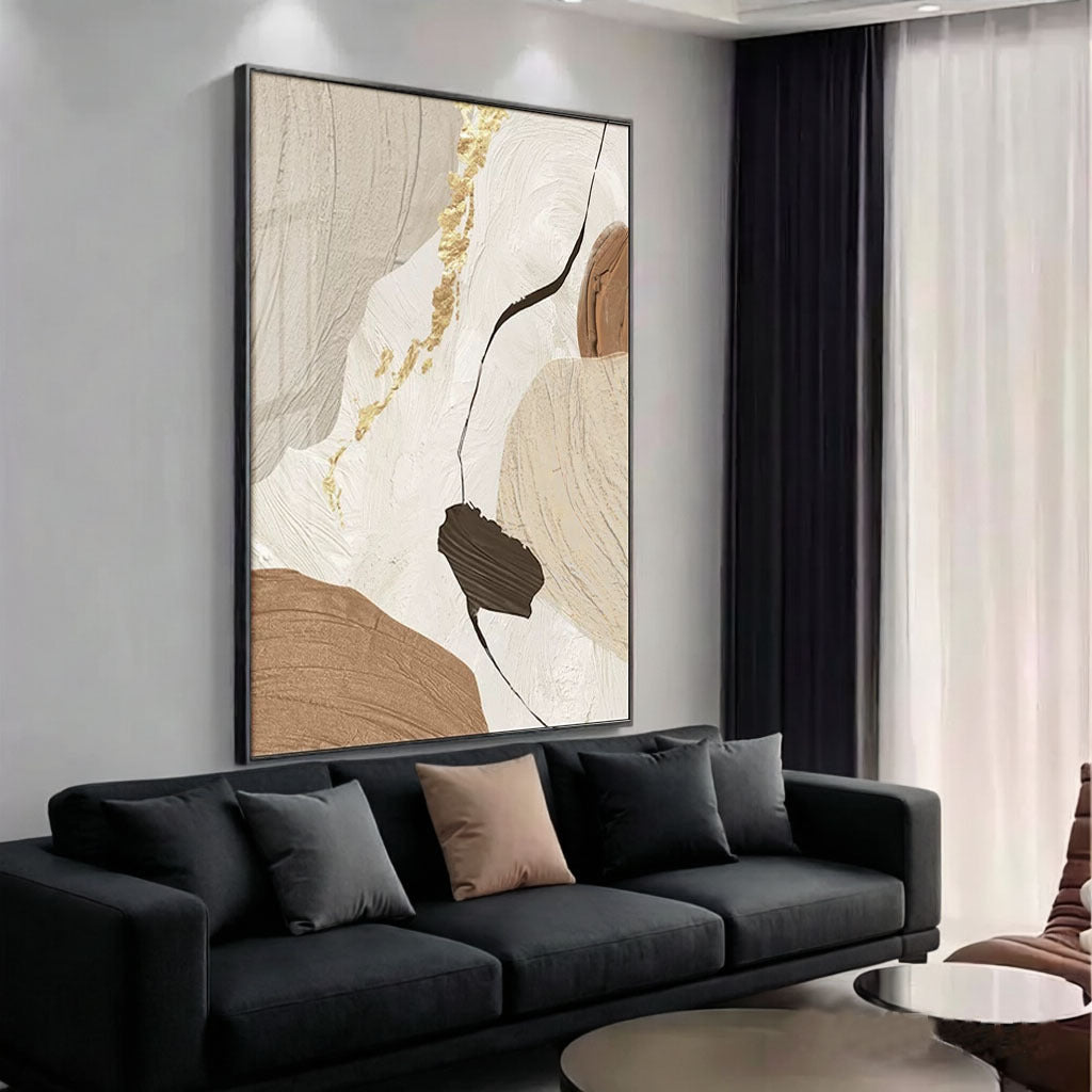Abstrakte Geometrische Wandkunst Leinwand