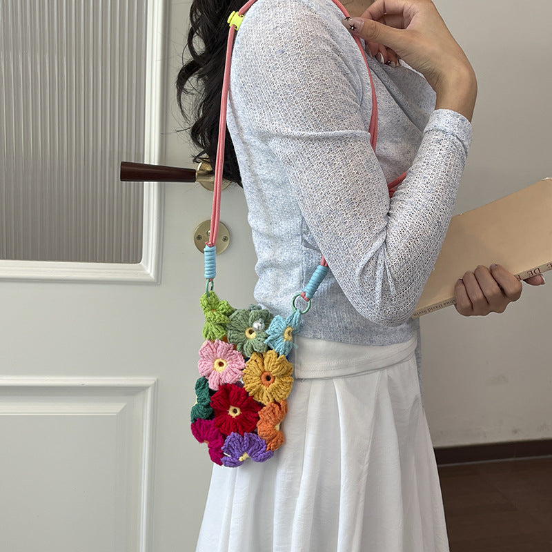 Floral Häkeln Telefonhalter