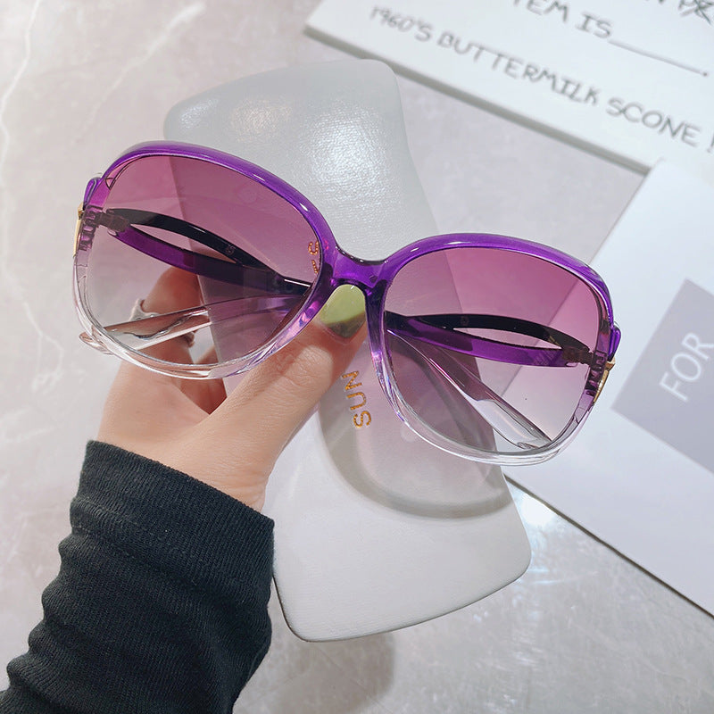 Damen oversized Sonnenbrille mit glamourösem Design Karnz