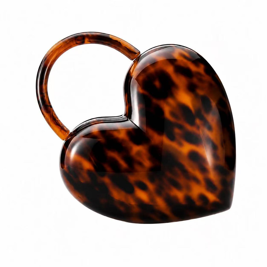 Herzförmige Handtasche