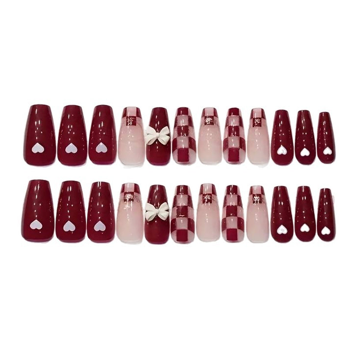 Dekoratives Holiday Nagelkunst Set