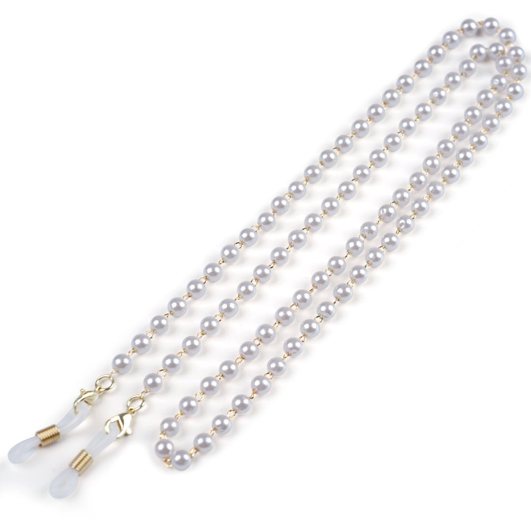 Premium Perlen Brillen Kette Karnz