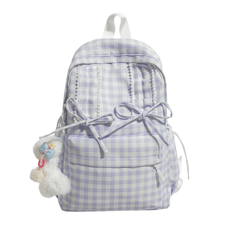 Charmanter Karomuster-Rucksack Karnz