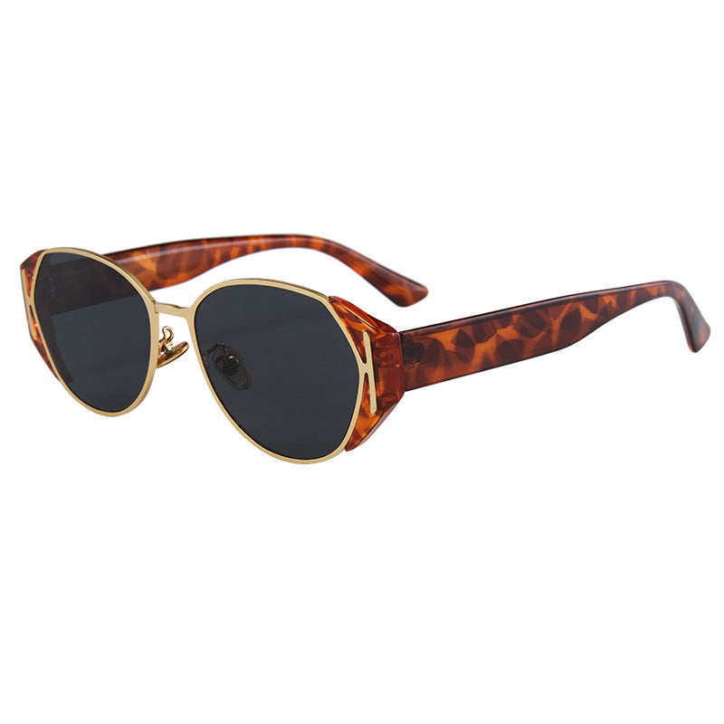 Modische Schildkröten-Sonnenbrille Karnz