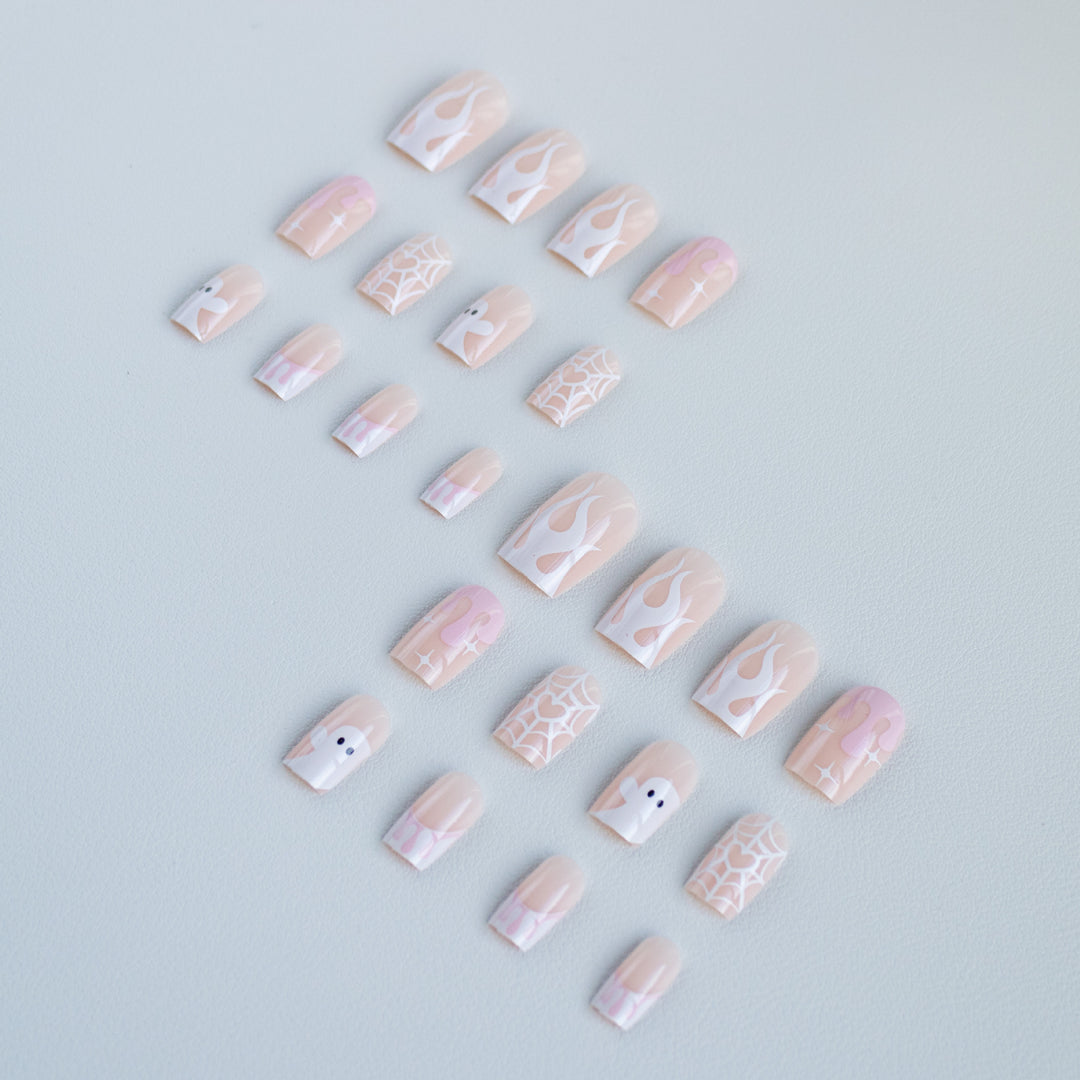 Haunted Ghost-Themen Nagelkunst Set