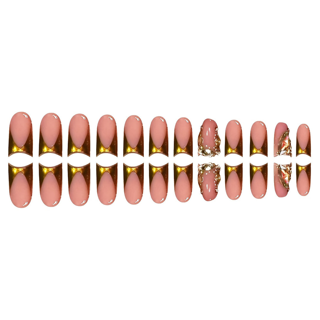 Glamouröse Designer Nagelkunst Karnz