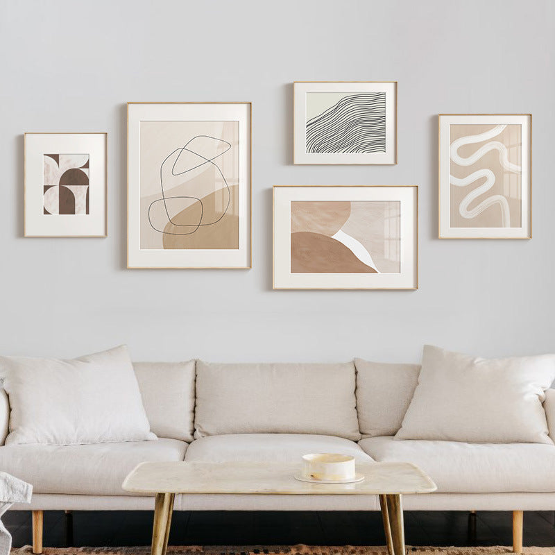 Minimalistische abstrakte Wandkunst