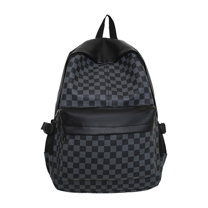 Modische Karomuster-Rucksack Karnz