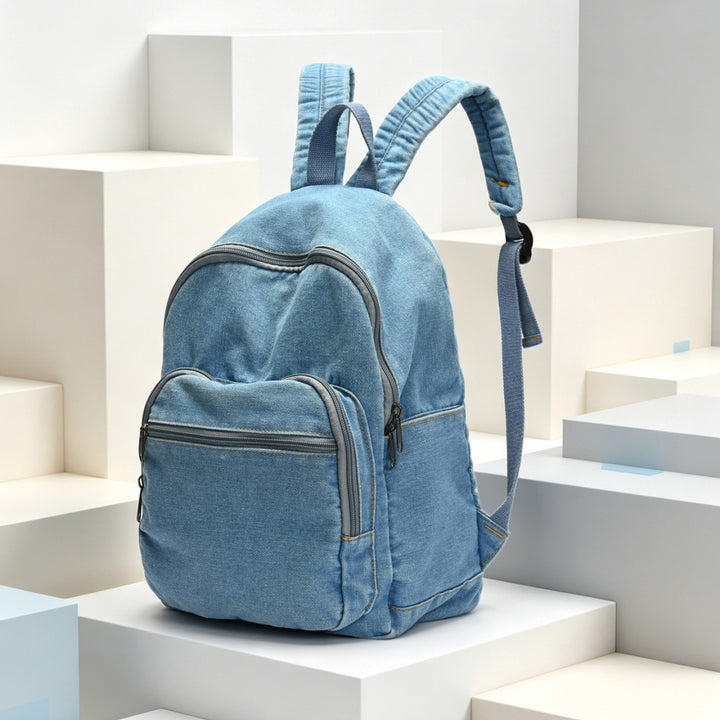 Lässiger Denim-Rucksack Karnz