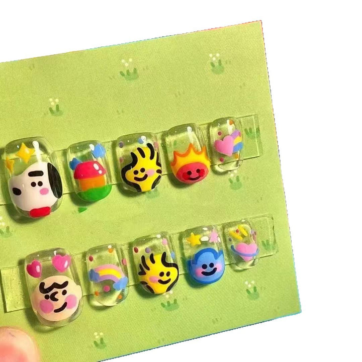 Künstlerische Nail Art Aufkleber Karnz