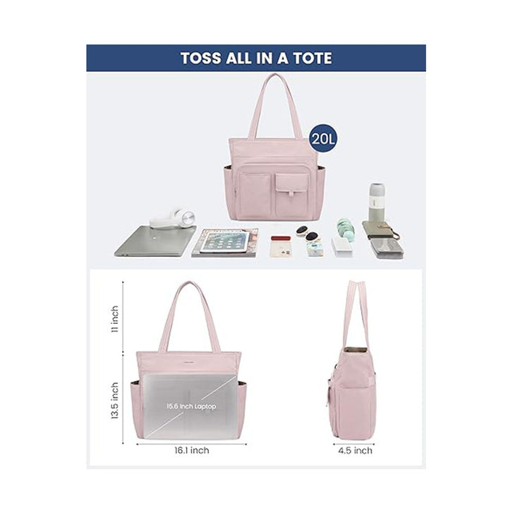 Multifunktionale Schultertasche mit Zahlreichen Fächern Karnz