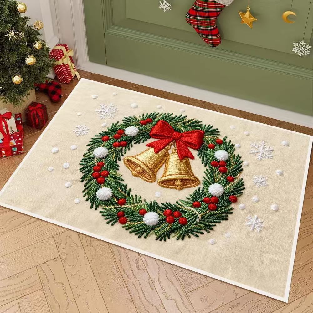 Dekorativer Weihnachts Fußmatte