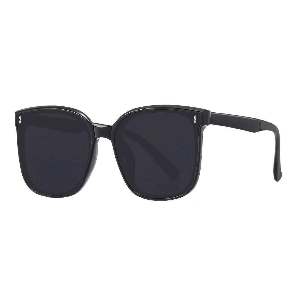 Damen modische Sonnenbrille mit quadratischem Rahmen und UV-Schutz Karnz