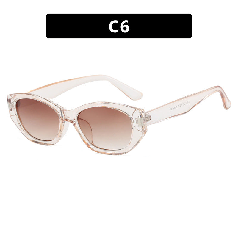Damen modische Katzenaugen-Sonnenbrille mit eleganten Gläsern Karnz