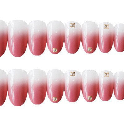 Elegantes Ombre Press-On Nagelkunst Set