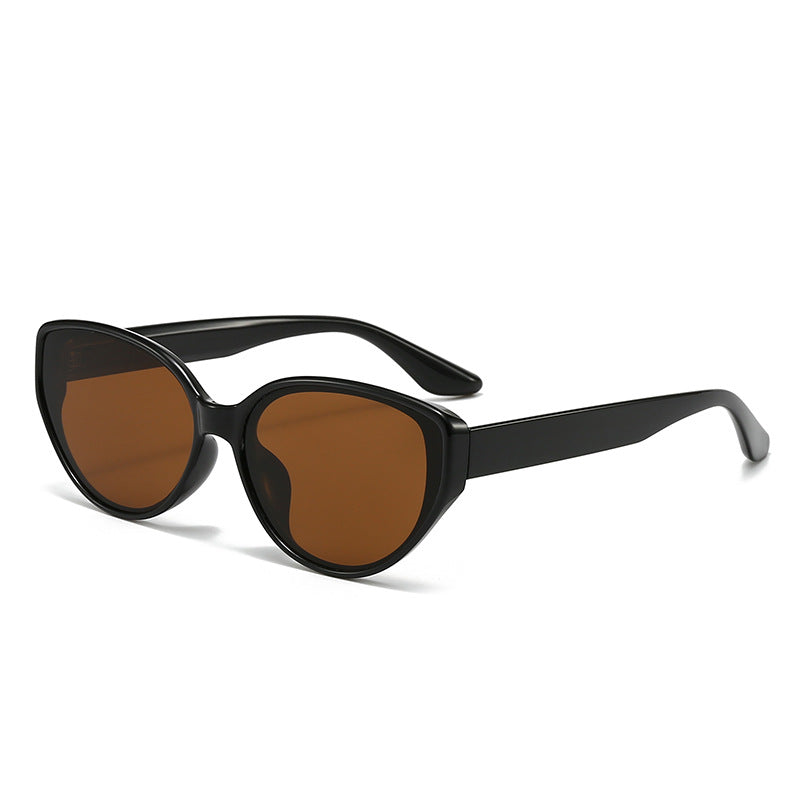 Damen Cat-Eye Brille mit transparentem Rahmen Karnz