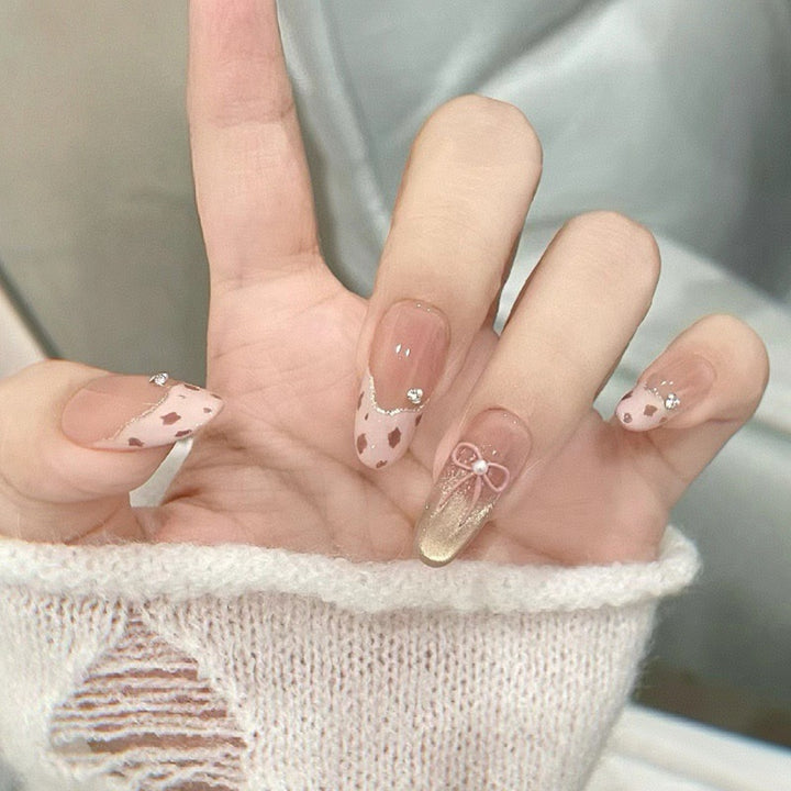 Künstlerisch Thematisierte Press-On Nagelkunst Karnz