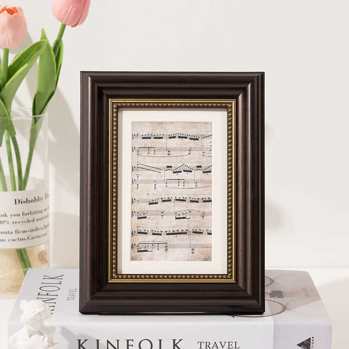 Eleganter Floral Artwork Displayrahmen