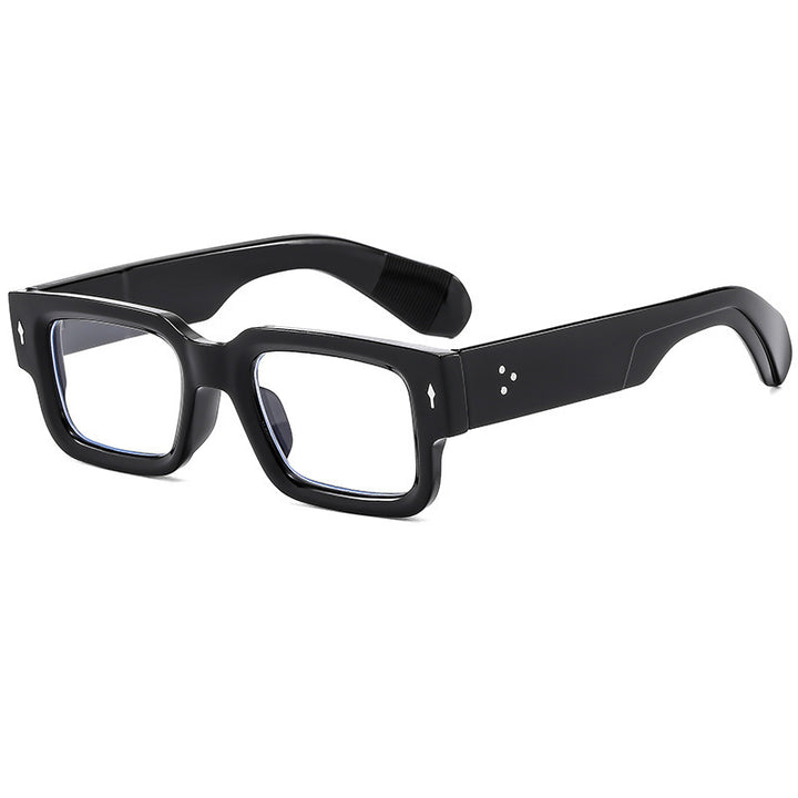 Damen modische quadratische Sonnenbrille mit robustem Rahmen und komfortablem Sitz Karnz