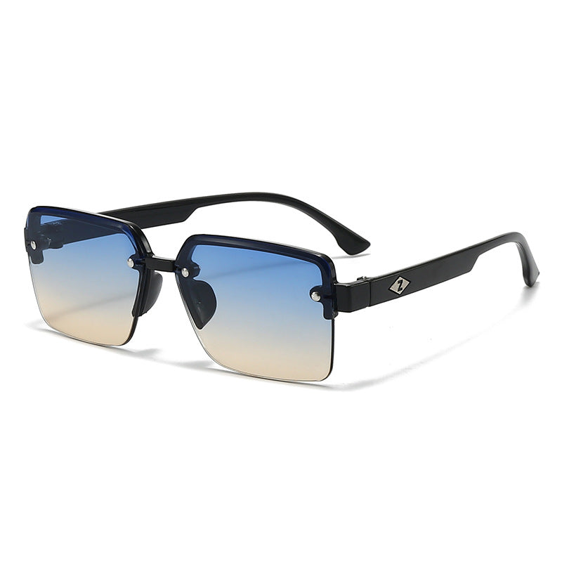 Damen modische quadratische Sonnenbrille mit polarisierendem Gläsern Karnz
