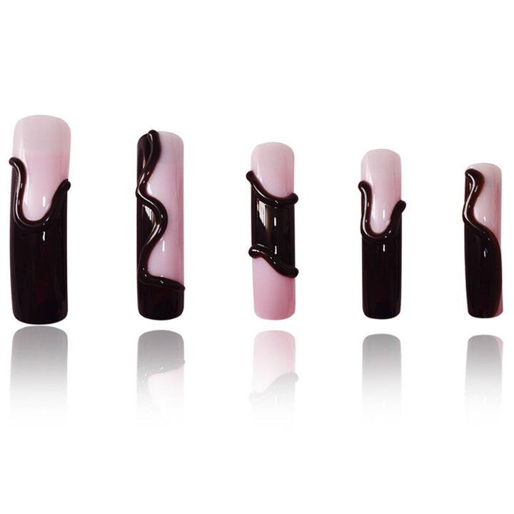 Künstlerische Acryl-Nagelverlängerungen Karnz