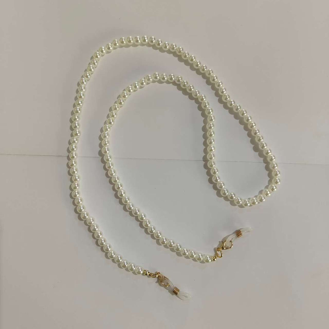 Elegante Perlen Brillenhalterkette Karnz
