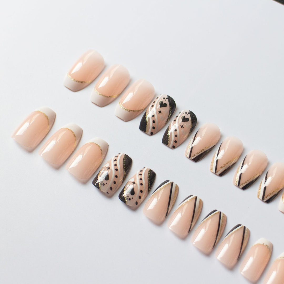 Kreatives dekoratives Nagelkunst-Design-Set