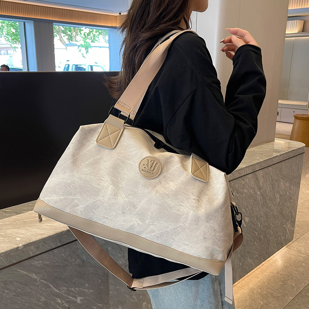 Klassische Canvas Wochenend Duffle Karnz