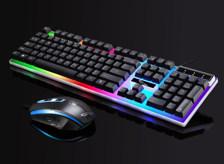 RGB Gaming-Tastatur und Präzisionsmaus-Set Karnz