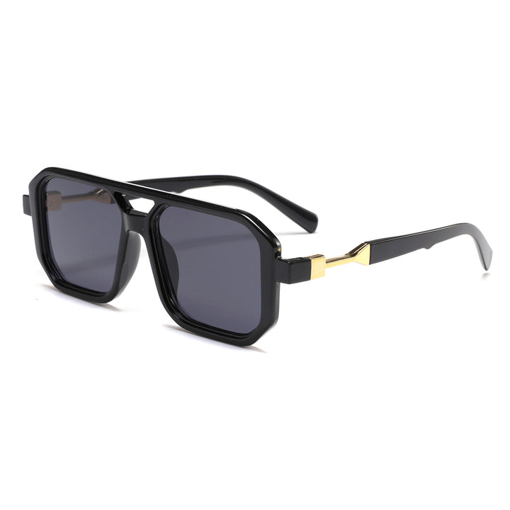 Fette Übergroße Quadratische Sonnenbrille Karnz