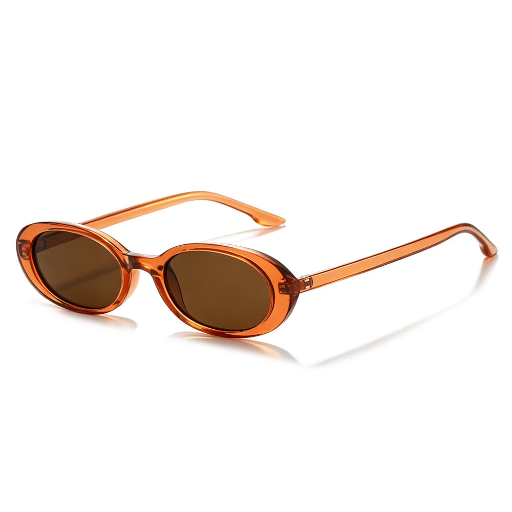 Vintage Oval Frame Sonnenbrille Karnz