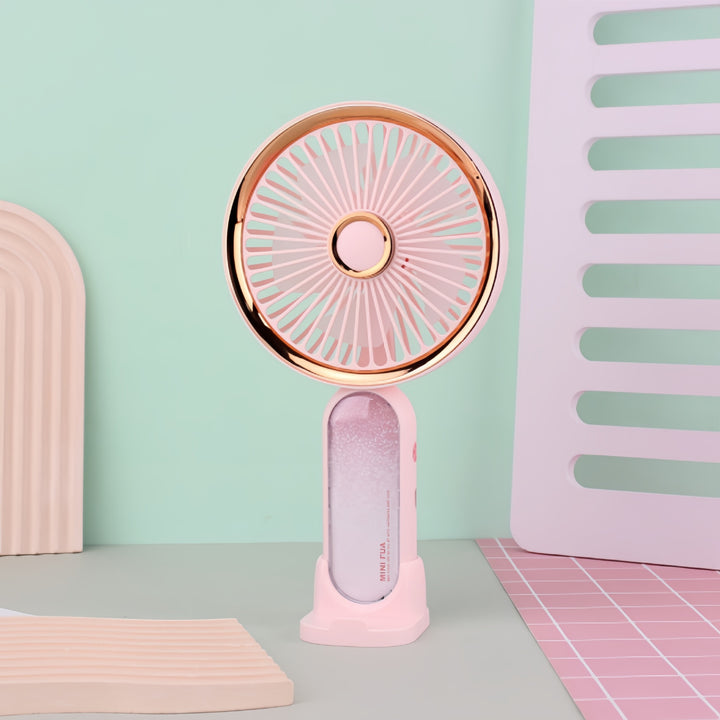 Damen Tragbarer Mini-Ventilator mit innovativem Luftstromsystem Karnz