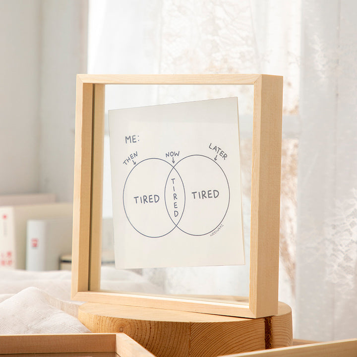 Venn-Diagram-Kunstrahmen für Wohnkultur