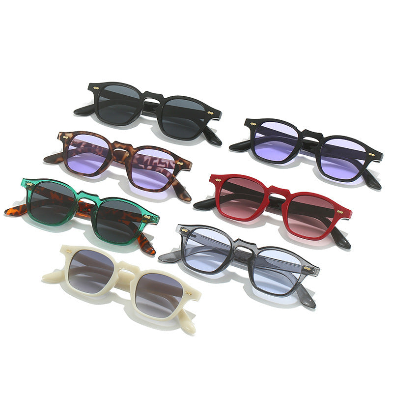 Vintage-inspirierte elegante quadratische Sonnenbrille Karnz
