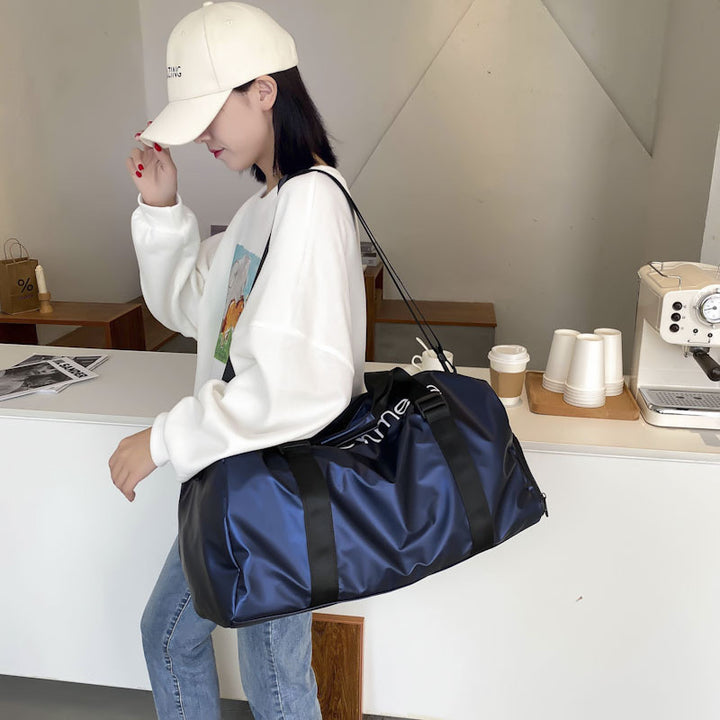 Wasserfester Gym Reise Duffel Tasche Karnz