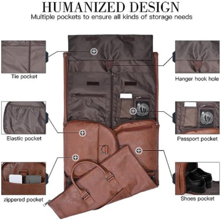 Elegante Reisetasche mit Doppelten Seitentaschen Karnz