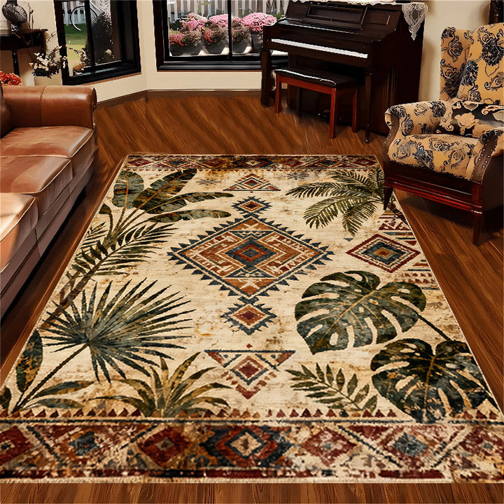 Vintage-inspiriert Botanischer Teppich