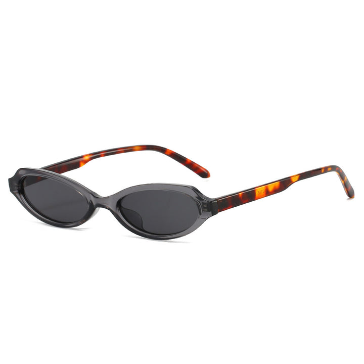 Modische ovale Rahmen-Sonnenbrille Karnz