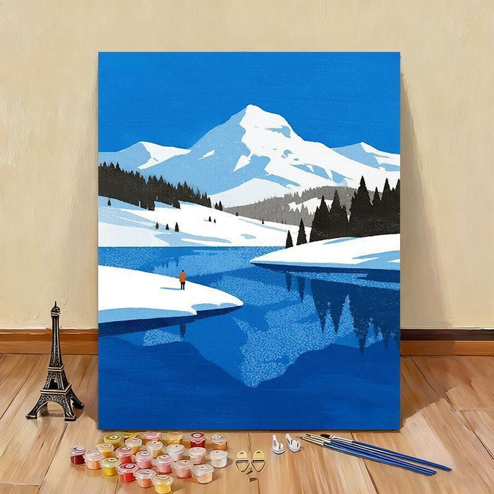 Scenic Mountain Canvas Art Kit Karnz