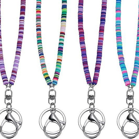Bunte Perlen ID Badge Halter Lanyard Karnz