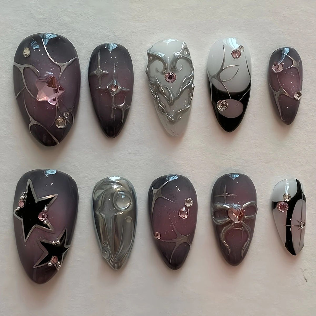 Künstlerisches Nageldesign Karnz