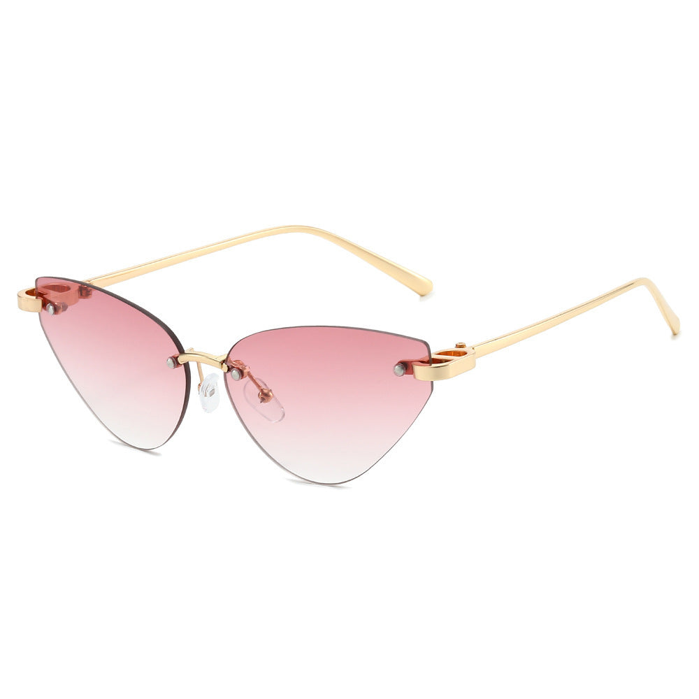 Modebewusste Katzenaugen-Sonnenbrille Karnz