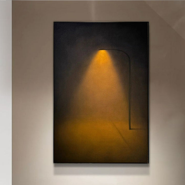 Minimalistische abstrakte Leinwandkunst