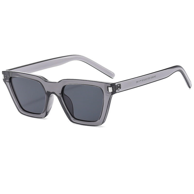 Damen moderne Sonnenbrille mit markantem Rahmen Karnz