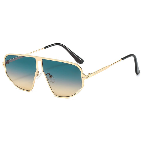 Damen auffällige Sonnenbrille im hexagonalen Design Karnz