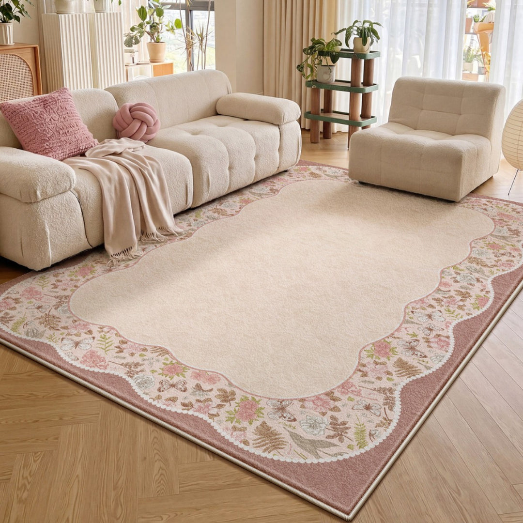 Floral Pattern Area Rug Karnz
